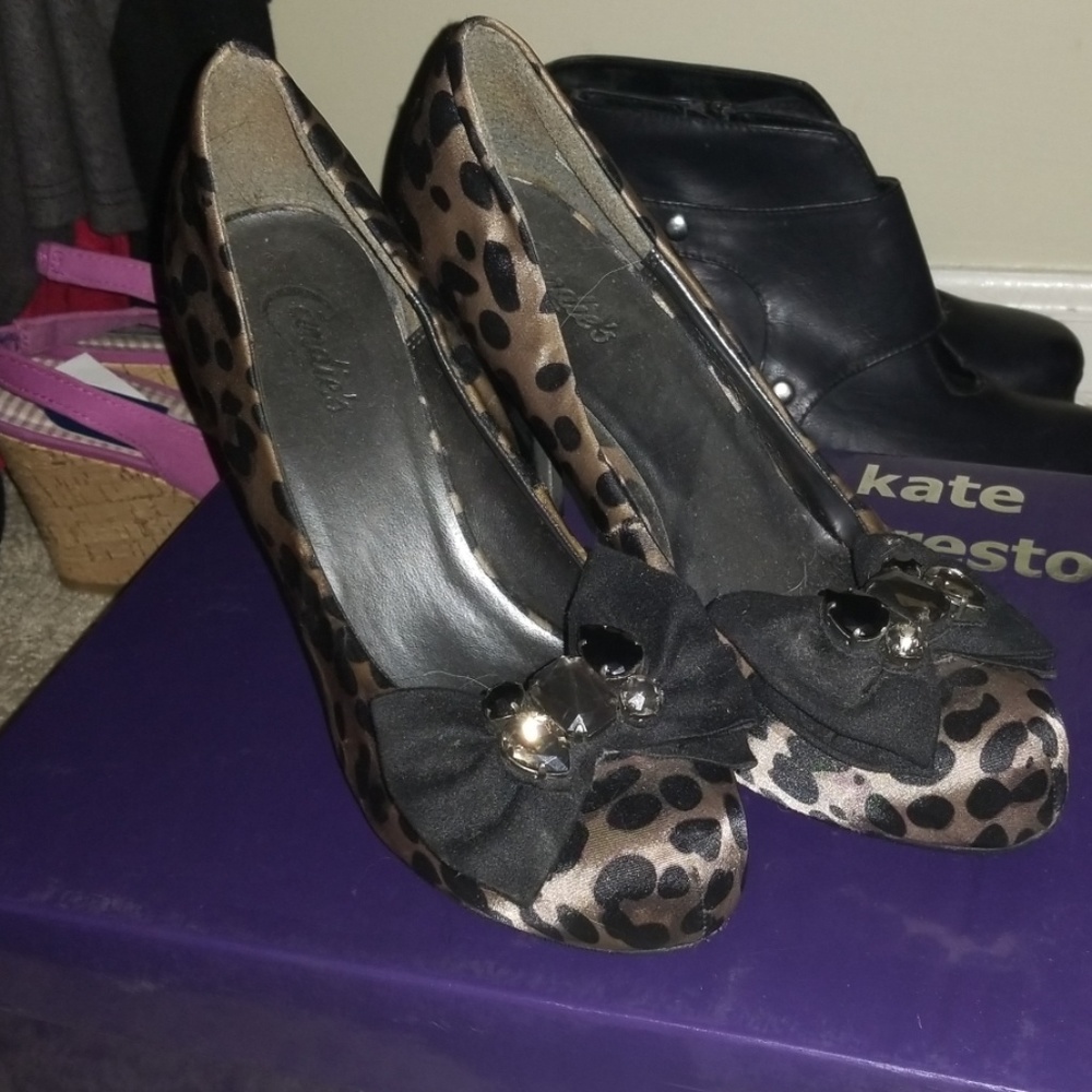 Candies leopard heels